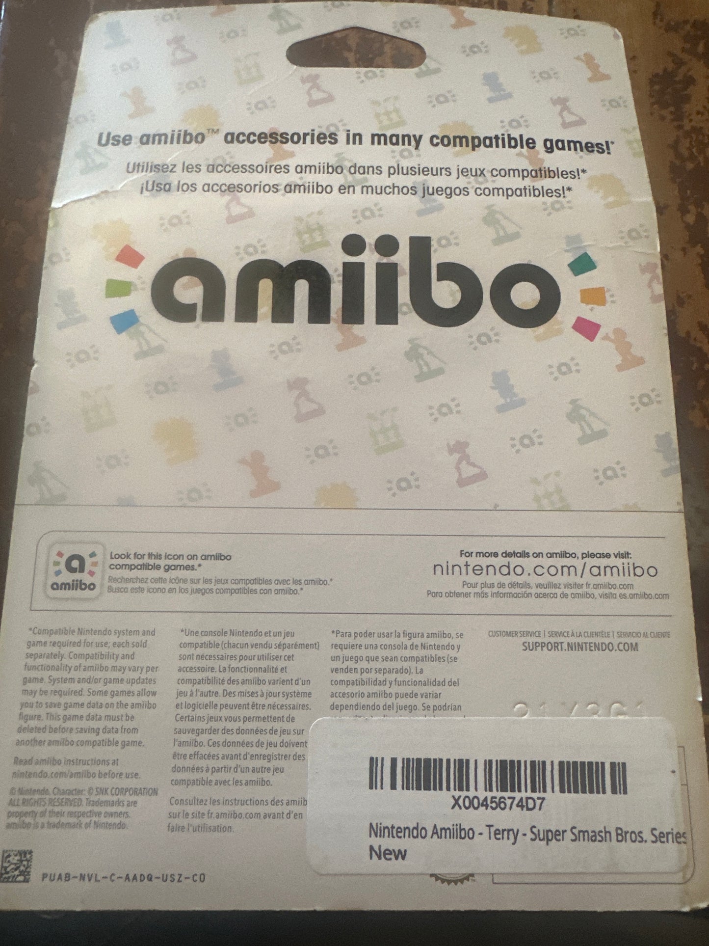 Amiibo terry bogard
