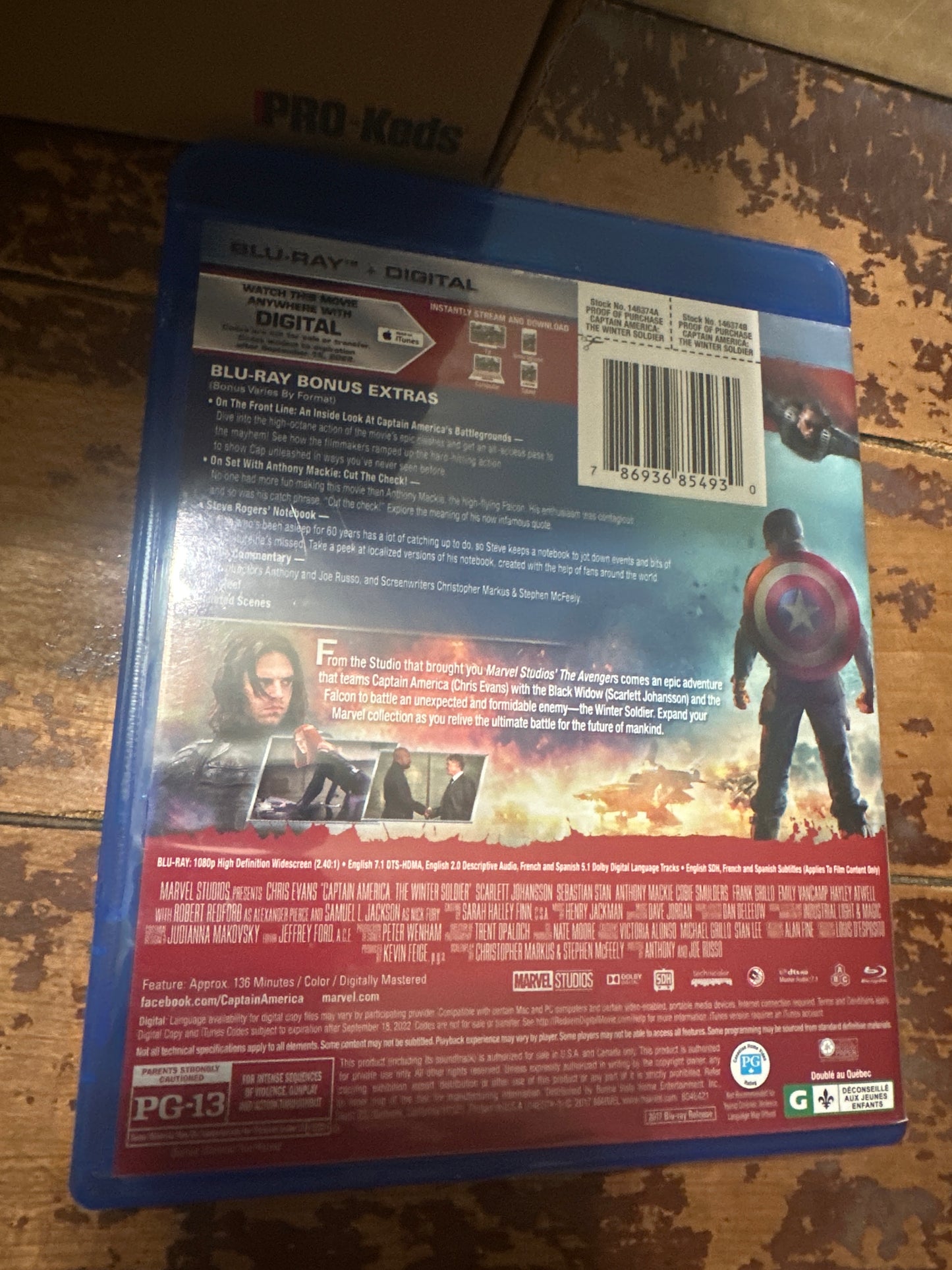 Captain America the winter soldier